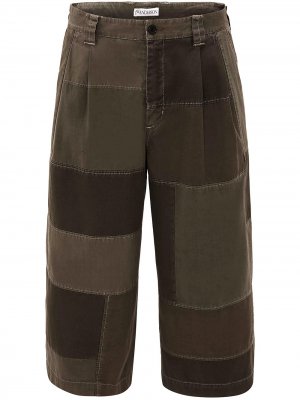 Укороченные брюки JW Anderson. Цвет: зеленый