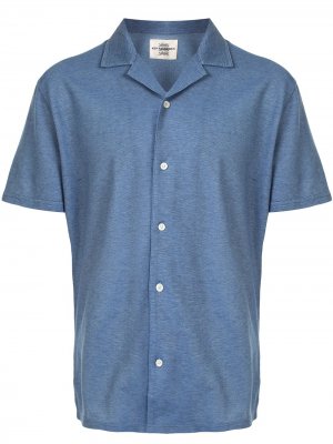 Рубашка с короткими рукавами Kent & Curwen. Цвет: синий