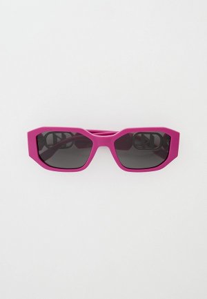 Очки солнцезащитные Karl Lagerfeld. Цвет: фиолетовый