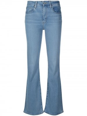 Levis расклешенные джинсы средней посадки Levi's. Цвет: синий