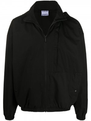 Спортивная куртка на молнии с логотипом Marcelo Burlon County of Milan. Цвет: черный