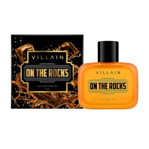 On  Rocks парфюмированная вода для мужчин 100 мл | Стойкий мужской аромат премиум-класса Древесный, Цитрусовый – Роскошный парфюм| Идеальный подарок Villain