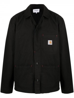 Куртка-рубашка Wesley Carhartt WIP. Цвет: черный