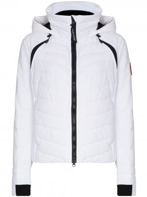 Куртка HyBridge с капюшоном Canada Goose. Цвет: белый