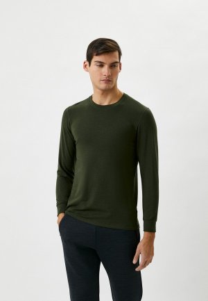 Лонгслив UNIQLO. Цвет: зеленый