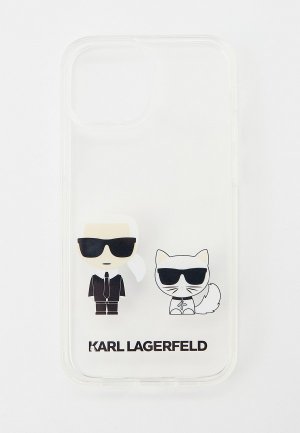 Чехол для iPhone Karl Lagerfeld. Цвет: прозрачный