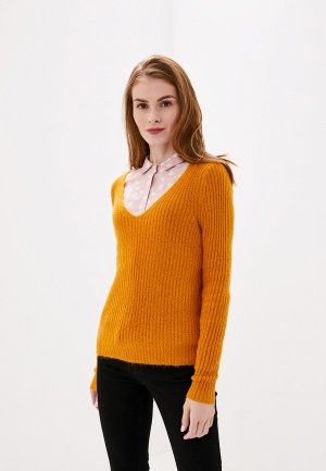 Пуловер Vila. Цвет: оранжевый