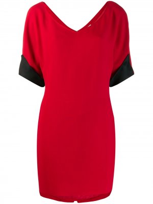 Платье-футболка мини Gianfranco Ferré Pre-Owned. Цвет: красный