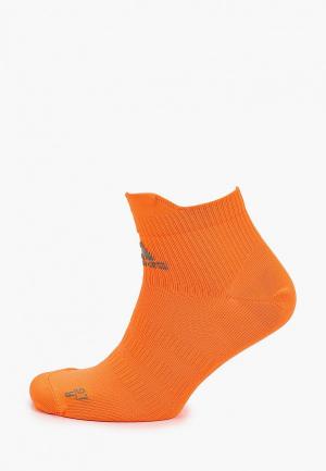 Носки adidas. Цвет: оранжевый