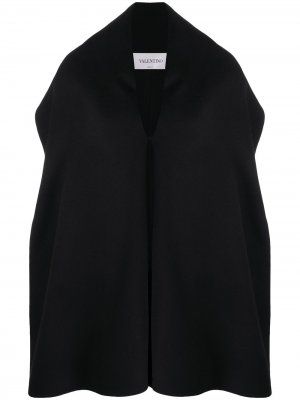 Кашемировое пальто Valentino. Цвет: черный
