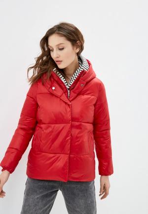 Куртка утепленная Tiffosi. Цвет: красный