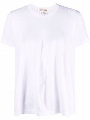 Драпированная футболка Comme Des Garçons. Цвет: белый