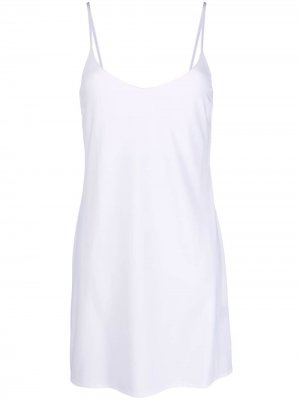 Пляжное платье с U-образным вырезом Fisico. Цвет: белый