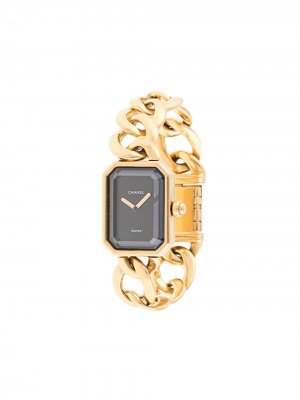 Наручные часы Premiere с цепочкой Chanel Pre-Owned. Цвет: золотистый