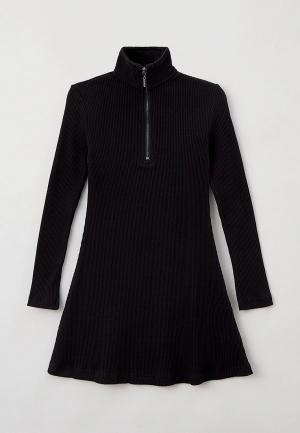 Платье Button Blue. Цвет: черный