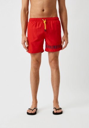 Шорты для плавания Bikkembergs. Цвет: красный