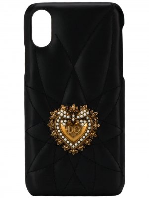 Чехол Devotion для iPhone X/XS Dolce & Gabbana. Цвет: черный