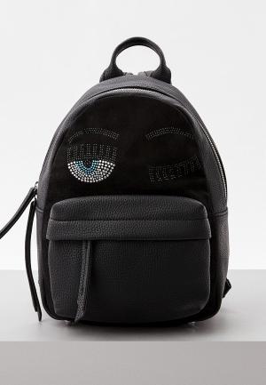 Рюкзак Chiara Ferragni. Цвет: черный