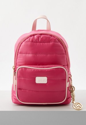 Рюкзак и брелок Liu Jo. Цвет: розовый