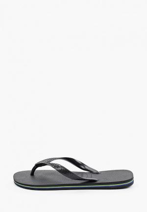 Сланцы Havaianas. Цвет: черный