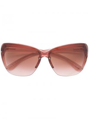 Солнцезащитные очки Poppy Tom Ford Eyewear. Цвет: розовый и фиолетовый