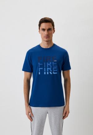 Футболка Bogner Fire+Ice. Цвет: синий