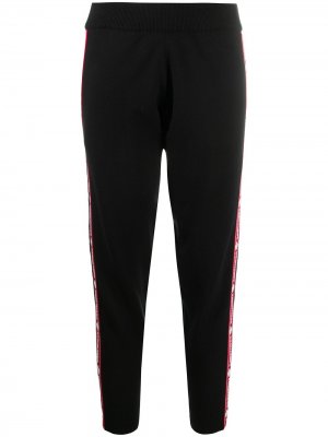 Спортивные брюки из джерси с контрастными полосками Dsquared2. Цвет: черный