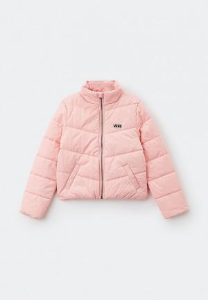 Куртка утепленная Vans. Цвет: розовый