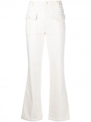 Прямые джинсы с завышенной талией See by Chloé. Цвет: белый