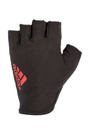 Перчатки для фитнеса ADIDAS. Цвет: черный