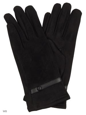 Перчатки UFUS. Цвет: черный