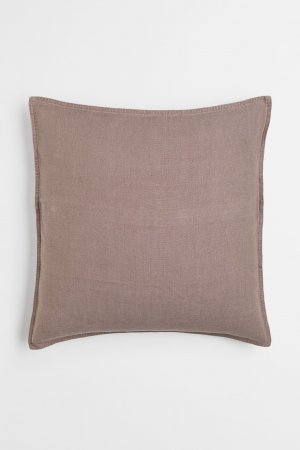 Чехол на подушку из стираного льна H&M