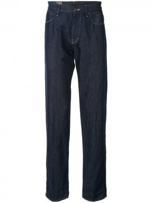 Прямые джинсы Giorgio Armani. Цвет: синий