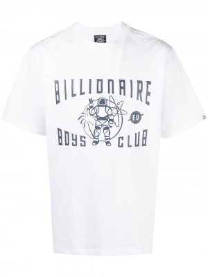 Футболка Greetings с логотипом Billionaire Boys Club. Цвет: белый
