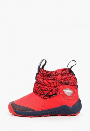Ботинки adidas. Цвет: красный