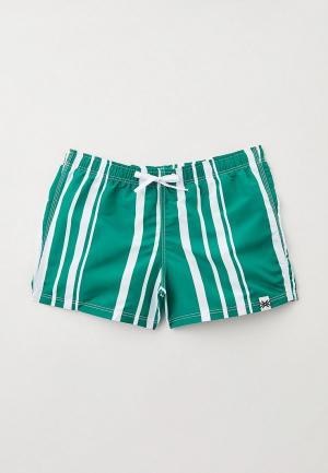 Шорты для плавания United Colors of Benetton. Цвет: зеленый