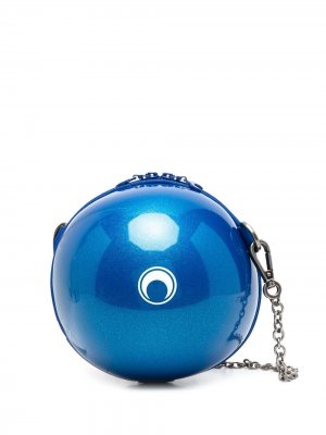 Клатч Dream Ball с цепочкой Marine Serre. Цвет: синий