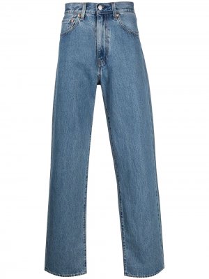 Levis широкие джинсы средней посадки Levi's. Цвет: синий