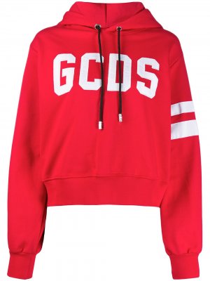 Худи с логотипом Gcds. Цвет: красный