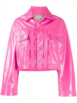 Укороченная куртка Berty Fiorucci. Цвет: розовый