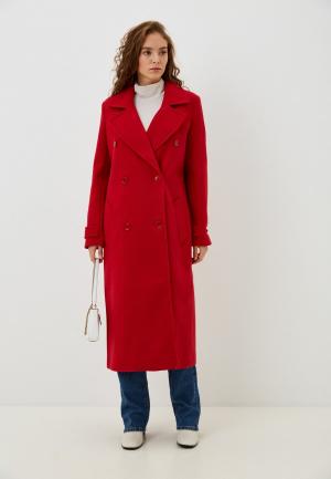 Пальто TrendyAngel. Цвет: красный