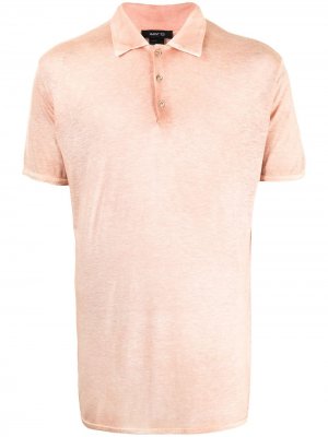 Рубашка поло с эффектом градиента Avant Toi. Цвет: оранжевый