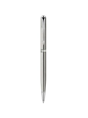 Ручка шариковая SONNET SLIM Stainless Steel СT Parker. Цвет: серый