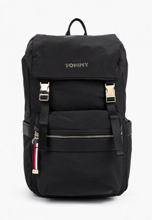 Рюкзак Tommy Hilfiger. Цвет: черный