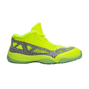 Air  11 Retro Low IE Volt Men Sneakers Yellow Volt-Cement-Grey 919712-700 Jordan