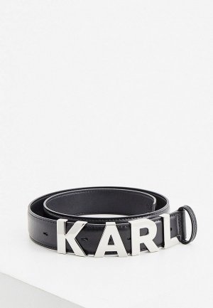 Ремень Karl Lagerfeld. Цвет: серебряный