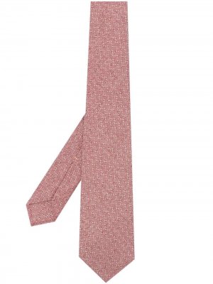 Фактурный галстук Kiton. Цвет: красный