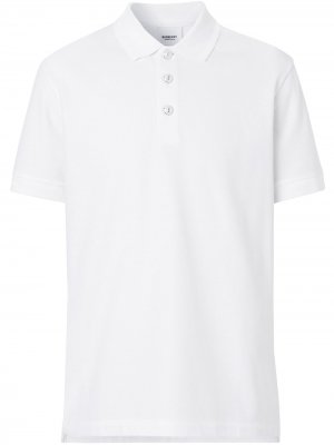 Рубашка-поло с короткими рукавами Burberry. Цвет: белый