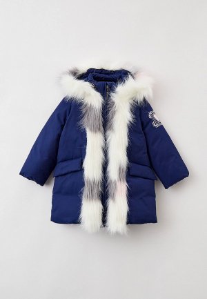 Куртка утепленная Choupette. Цвет: синий