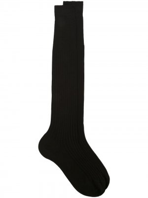 Ribbed high socks Fashion Clinic Timeless. Цвет: черный